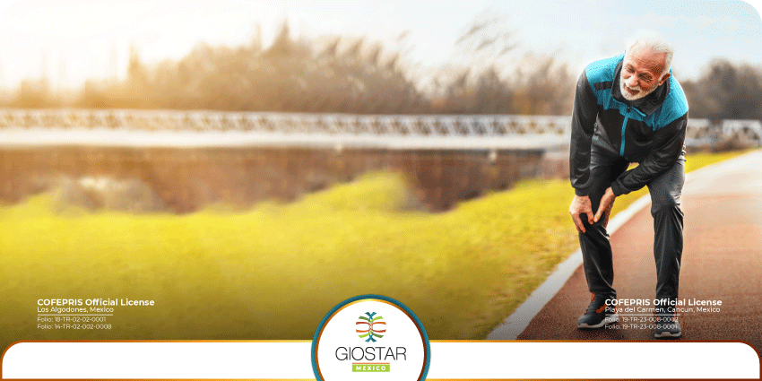 Stem_Cell_for_Knee_Papin Man experiencing knee pain due to osteoarthritis