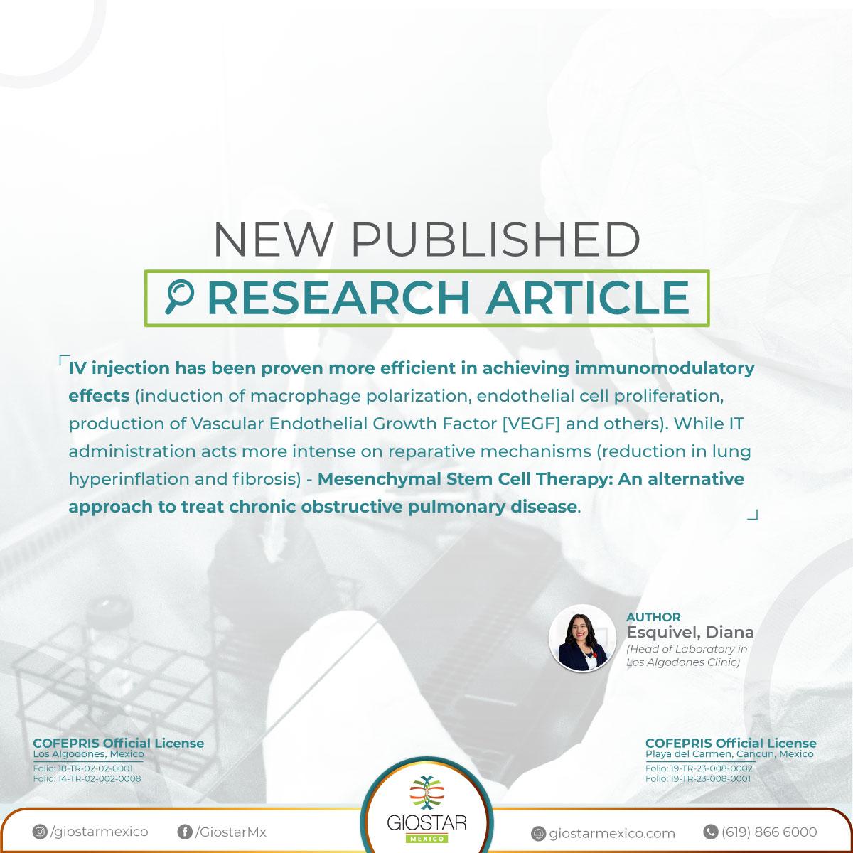 Giostar_Research Stem cell therapy research by Giostar