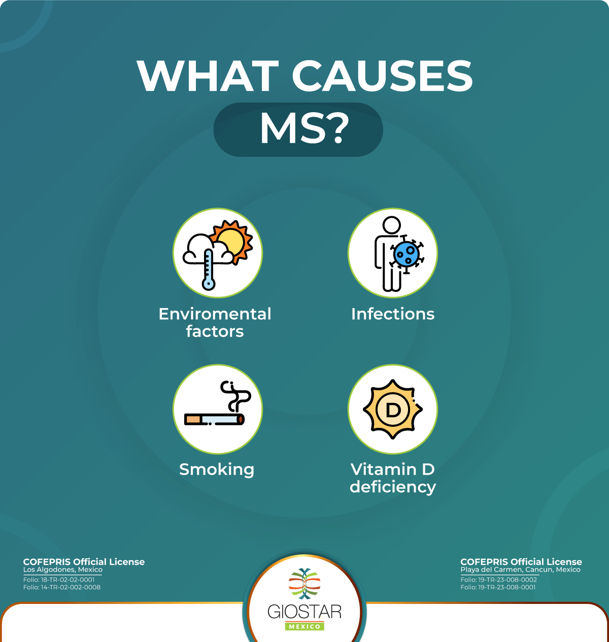 Multiple sclerosis causes
