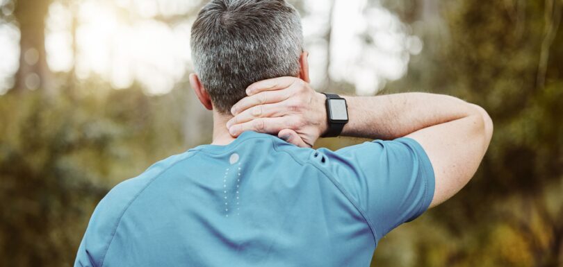 giostar chronic pain therapy man with neck pain